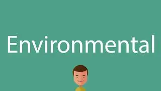 Environmental pronunciation