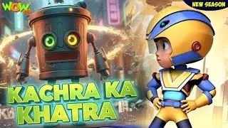 Kachra Ka Khatra | Vir New Season | Vir the Robot Boy | Hindi Cartoon for Kids #Newseason