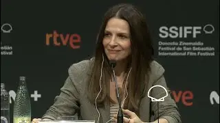 Hablando con JULIETTE BINOCHE | #SSIFF70 | Español