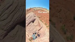 Fire wave trail  Valley of Fire State Park Nevada