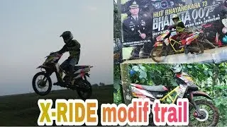 YAMAHA X - RIDE MODIF TRAIL!!!