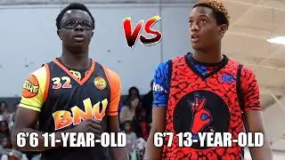 #1 Ranked Player in 2031 VS 6&rsquo;6 11-Year-Old!