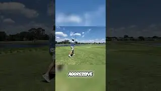 Golf Trick: Unleash Spaghetti Legs for Perfect Golf Shots! #shorts