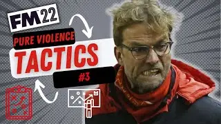 🤣TACTICS #3 | FM22 | PURE VIOLENCE  | TACTIC | | #FM22 #Footballmanager2022