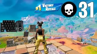 31 Elimination 🔥 Solo Squads Gameplay | Full Game Season 8 Chapter 2 [Fortnite PC Keyboard]