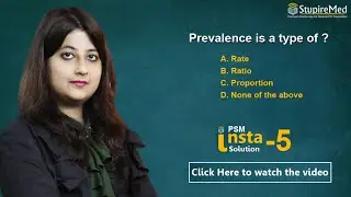 PSM Insta Solution Number 5 by Dr. Neha Taneja