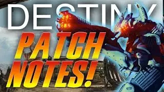 Destiny Patch Notes - Loot Farms and Crucible Weapon Balance