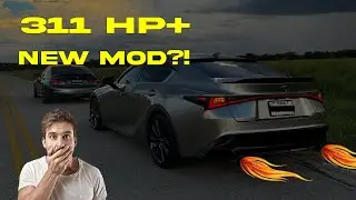 LATE NIGHT DRIVING POV!! NEW MOD!? (Lexus IS350 2021+)