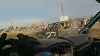Carmi, IL demolition derby...In car of MWFA class...July 12, 2025