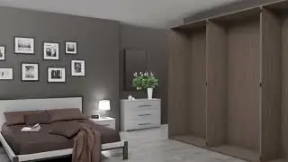 Salice Conecta с деревянным фасадом. Держатель тип 3