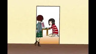Lain Bootleg Animation | Alice's crush on Lain