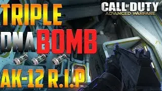 {Feel The Music ep.1 } AW: SOLO TRIPLE DNA BOMB w/ AK12 R.I.P. Variant! (COD AW Triple DNA Bomb)