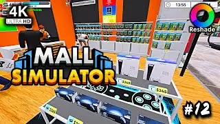 Mall Simulator 2025 4K Reshade #12 Level 20 All Stores Unlocked!