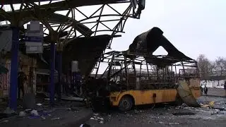 More casualties in Donetsk mortar strike before peace summit