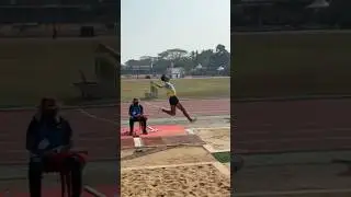 Long jump men&rsquo;s all India university games #viral #shorts #motivation #olympicsport #love
