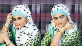 Dramatic Green Smokey Eye Look l  Eid Makeup Look 2020 l Modesty Sara Sultana|