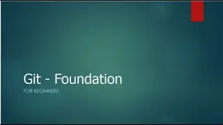 GIT for beginners (Foundational)- All you need to know about GIT.#git #github #software #educational