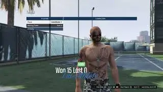 DesertDweller661 (0-0) vs GreatestRandom (15-0) - Grand Theft Auto 5 Online (Tennis)
