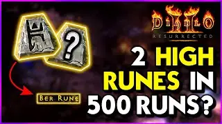 CRAZY LUCK From Running Eldritch and Shenk - Diablo 2 Resurrected