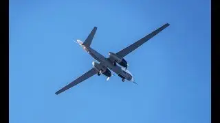 HALE-class UAV Altius-U flight test.