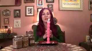 7 Day Love Candle Spell - 7 Knob Romance Spell Candle - Candle Magic Class with Madame Pamita