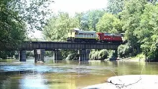 Hoosier Valley Railroad Museum; train ride. North Judson, Indiana. 6-18-2022