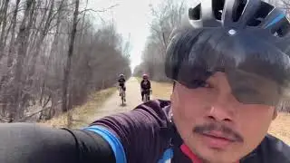 Hmong black eagles couple cycling 52 miles round trip MN...2021