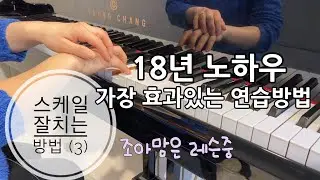 피아노테크닉 #6 | 스케일 잘치는 방법 (3) 가장효과있는 연습방법 Piano Lesson How to Practice Piano Scales