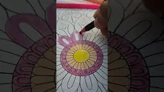 Art with Nature! ✨ Colors that heal, patterns that calm 🌿 #relax