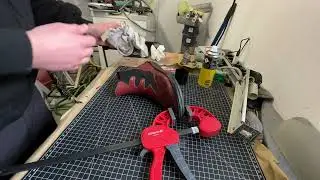 Schuhe selber reparieren - Schuhsohle schnell kleben mit Spr&uuml;hkleber Anleitung