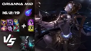MID Orianna vs Ekko - EU Challenger Patch 25.22