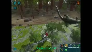 Sweet revenge in redwood biome with max lvl Rex ARK Mobile