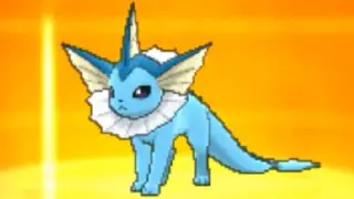 VAPOREON Evolution (WATER STONE) - Pokemon Sun & Moon