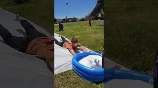 Slip and Slide Kickball 💦 EXTREME Youth Group Game or Field Game
