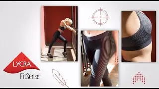 LYCRA® FitSense™ Technology Adds Lightweight and Targeted Support to Garments (Short form)