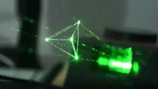 Holovect Draws Objects In The Air With Light