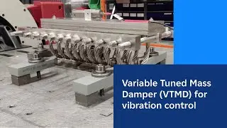 Variable Tuned Mass Damper (VTMD) for vibration control