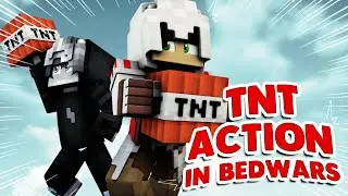 KRASSE TNT KANONE in Minecraft BedWars ∣ Lumpi ByQuadrix ∣ Minecraft BedWars