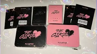 UNBOXING BLACKPINK THE GAME OST THE GIRLS (all versions + ktown4u & Weverse pobs)