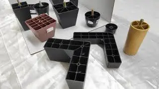Wholesale of classic style plastic sofa legs various styles and colors custom furniture plastic legs