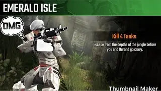 Emerald Isle, Sniper strike special ops mission #5- Jungle (pistol/zone5)