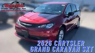 2026 Chrysler Grand Caravan SXT