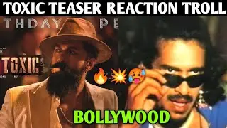 Toxic Teaser | Toxic Teaser Reaction |Toxic Teaser Reaction Troll | Rocking Star Yash Toxic Trolls