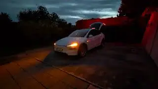 Xlightshows -Tesla modell Y Juniper Star Wars 1080p 