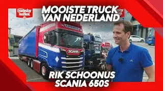 Scania 650S Rik Schoonus | Mooiste Truck van Nederland 2024