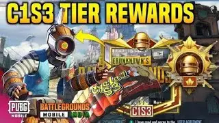 BGMI || C1S3 Tier Rewards || For Free New Season Reset ❤️❤️
