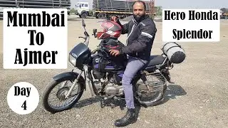 Ahmedabad to Mumbai Bike Trip Day 4 | 17-Year-Old 100cc Splendor | Nukkad Express