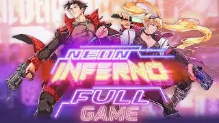 Neon Inferno - Full Game Co-op Walkthrough Gameplay (No Commentary)