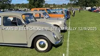 Just the classic cars @ Bedfordshire steam rally 12/9/2025