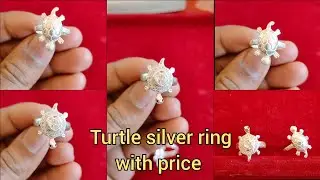 turtle silver ring designs with price 2023/latest silver ring design for men & women